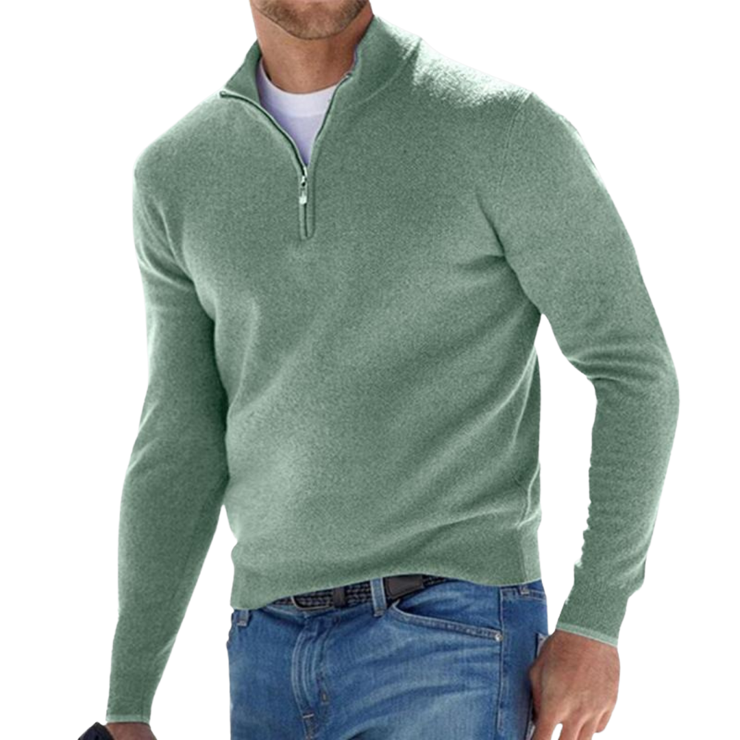 Vida - Sweat Élégant Zippé