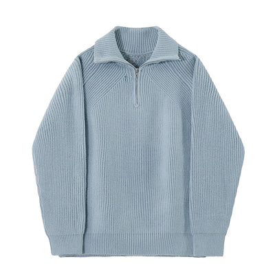 Lenoir™ | Pull Azure à quart de zip