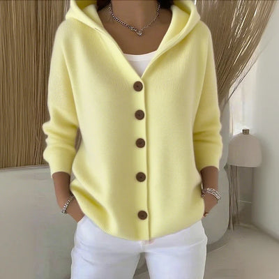 Gelsa - Cardigan doux en maille automnale