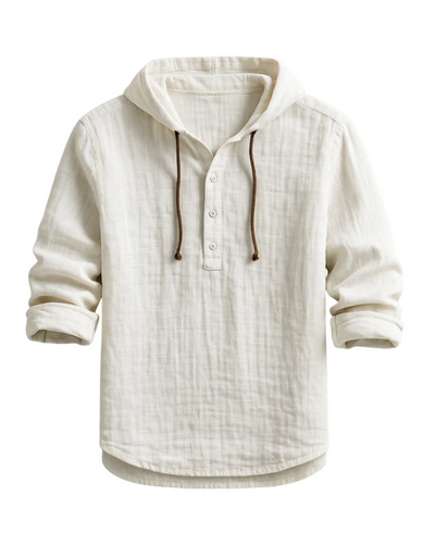 Len - Chemise à capuche de luxe