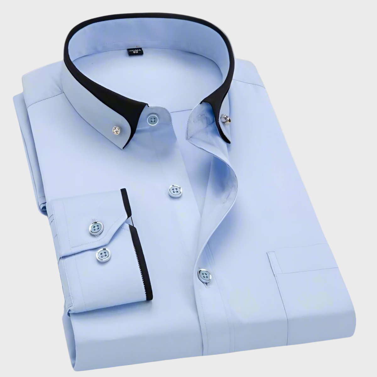 Diogo - Chemise Classique à Manches Longues