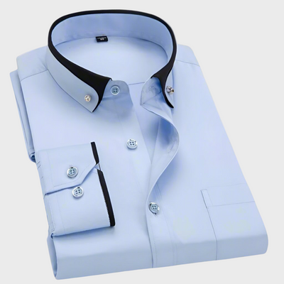 Diogo - Chemise Classique à Manches Longues