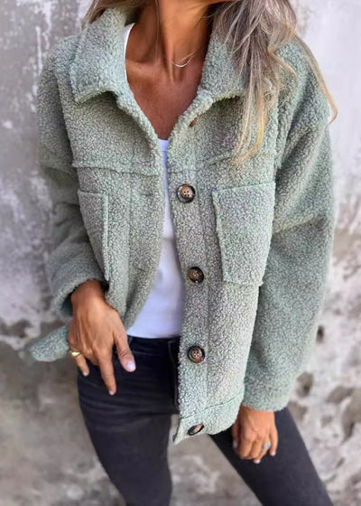 Katia - Veste en polaire douce avec boutons