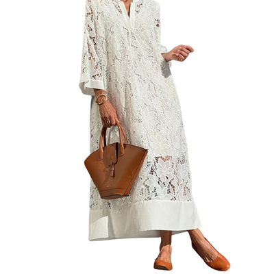Robe brodée Dahlia