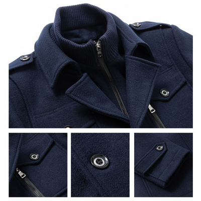 WoolGuard - Veste d'hiver style peaky blinders