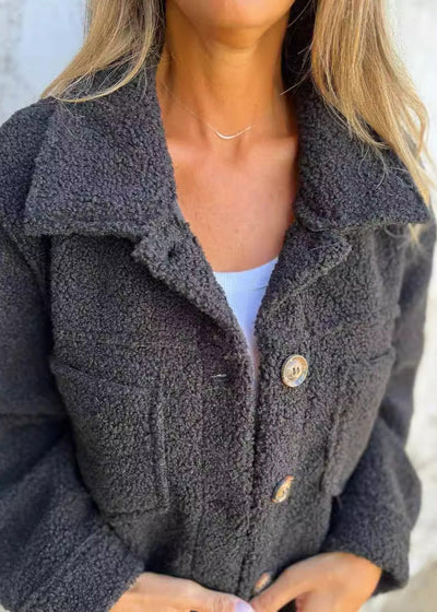 Katia - Veste en polaire douce avec boutons