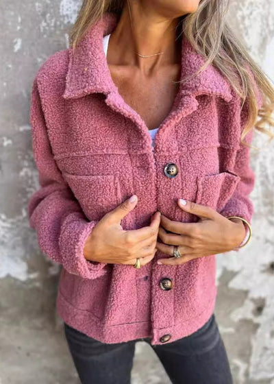 Katia - Veste en polaire douce avec boutons
