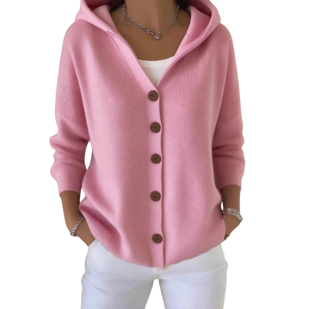 Gelsa - Cardigan doux en maille automnale