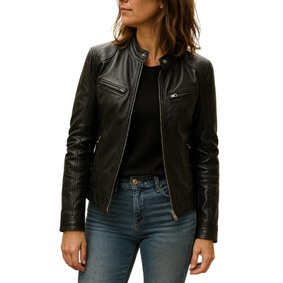 Lenoir - Veste décontractée en cuir