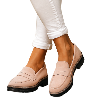 Elvira – Mocassins orthopédiques cuir premium