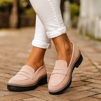 Elvira – Mocassins orthopédiques cuir premium