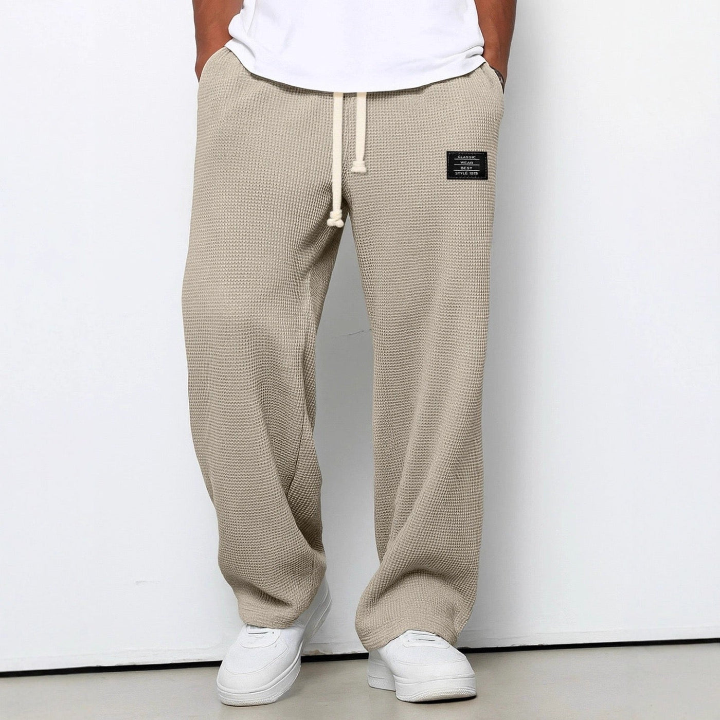 Samuel - Pantalon Large Avec Taille Ajustable