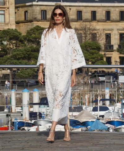 Robe brodée Dahlia