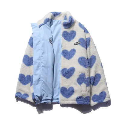 Katharina - Veste réversible en forme de cœur