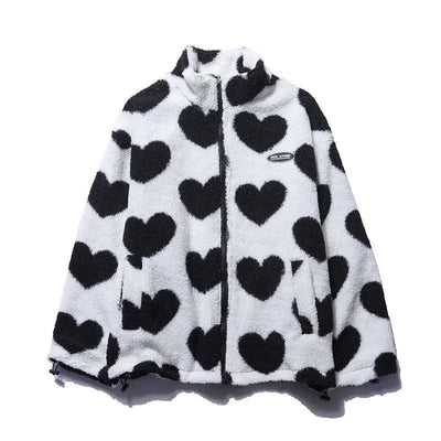 Katharina - Veste réversible en forme de cœur