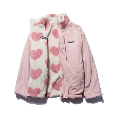 Katharina - Veste réversible en forme de cœur