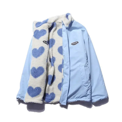 Katharina - Veste réversible en forme de cœur