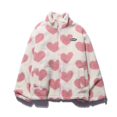 Katharina - Veste réversible en forme de cœur