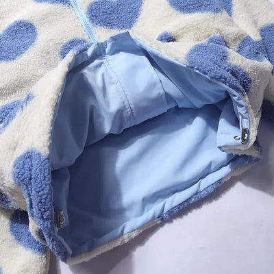 Katharina - Veste réversible en forme de cœur