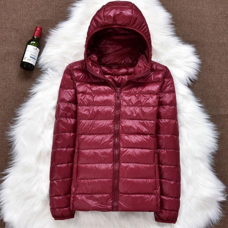 Nord – Nouvelle veste imperméable avec rembourrage en plumes de canard blanc