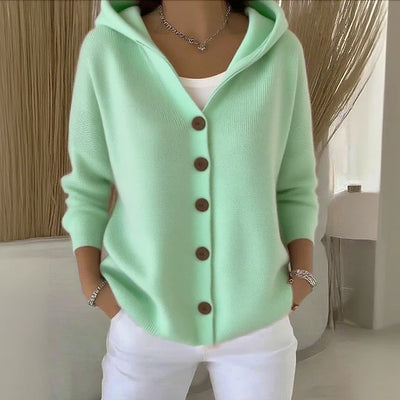 Gelsa - Cardigan doux en maille automnale