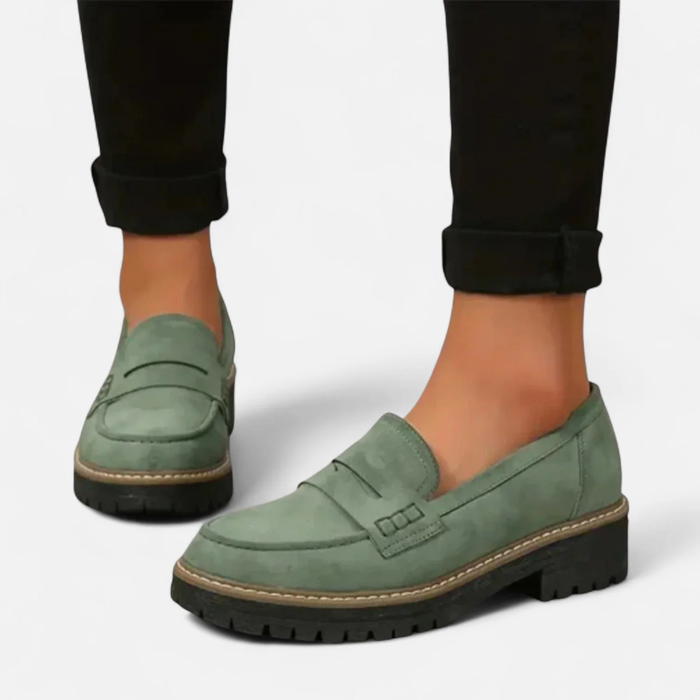 Elvira – Mocassins orthopédiques cuir premium