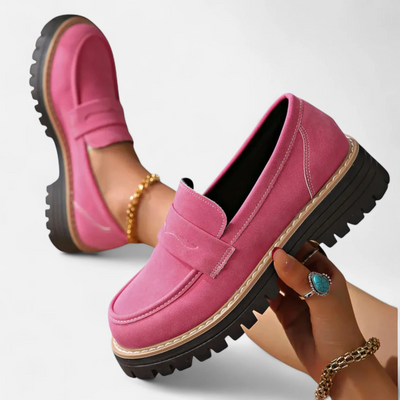 Elvira – Mocassins orthopédiques cuir premium