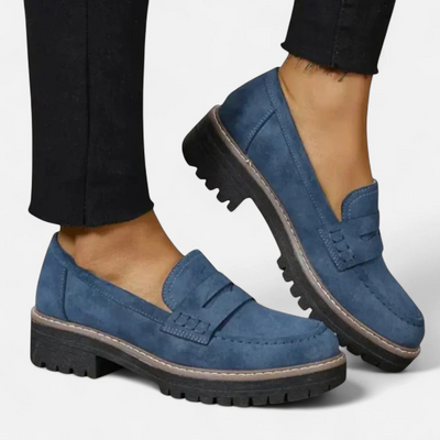 Elvira – Mocassins orthopédiques cuir premium