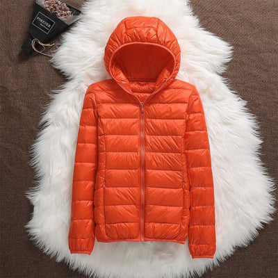 Nord – Nouvelle veste imperméable avec rembourrage en plumes de canard blanc