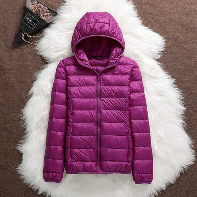 Nord – Nouvelle veste imperméable avec rembourrage en plumes de canard blanc